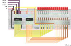 74hc595kaskadiert_raspi_steckplatine