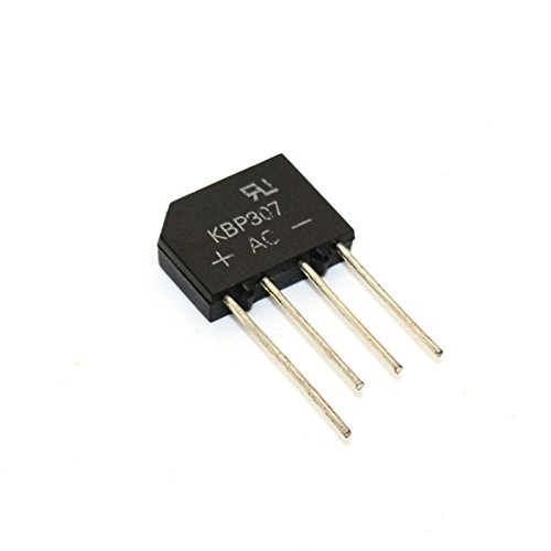 Produktbild von HeyNana KBP307 Brückengleichrichter 1000 V / 50 A – 10 Stück, 4-Pin, Für Hohe Leistung, Ideal Für Stromversorgungen & Industrie